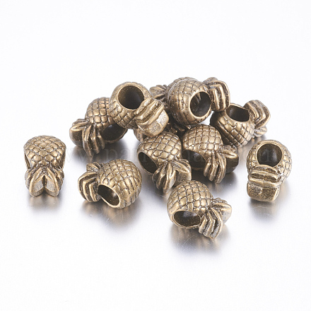 Perles européennes en alliage de style tibétain X-MLF8249Y-NF-1