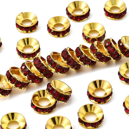 Латунные бусины разделители для поставки стразов RB-A020-9mm-22G-1