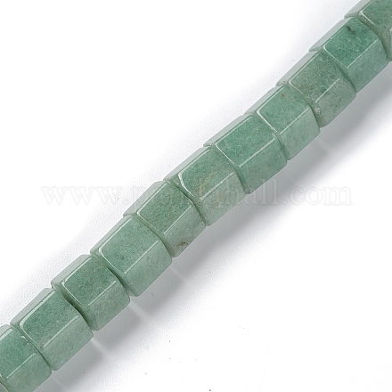 Natürlichen grünen Aventurin Perlen Stränge G-C026-B02-1