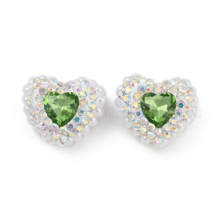 Полимерная Клей Гласс горный хрусталь бисер CLAY-NH0001-13F-1