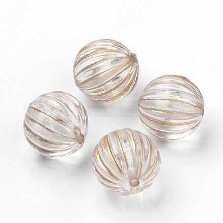 Chapado de perlas de acrílico transparente PACR-Q115-60-12mm-1
