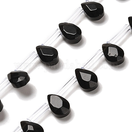 Natürlichen Obsidian Perlen Stränge G-Q167-A09-02-1