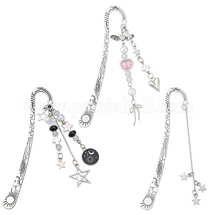 Закладка из сплава 3 шт. AJEW-AR00006-1