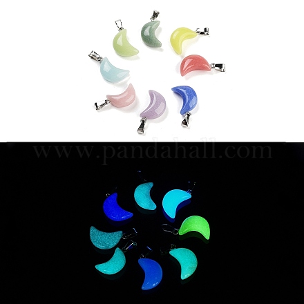 Синтетические подвески из светлого камня FIND-A043-03P-1