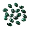 Natural Malachite Cabochons, Oval, 5.5~6x4x1.5mm