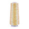 Polyester Cord, for Handmade Craft, Knitting, Gift Wrapping, Yellow, 1.5mm, about 200g/Roll