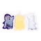 Halloween Theme Silicone Molds Candle Molds, for Candle Aromatherapy Making, Ghost, 107.5x80x23.5mm