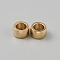 Brass European Beads, Large Hole Beads, Column, Raw(Unplated), 8.5x5mm, Hole: 5.5mm