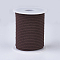 Nylon Threads, Milan Cords/Twisted Cords, Coconut Brown, 3mm, about 21.87 yards(20m)/roll