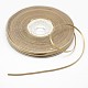 Silver Thread Grosgrain Ribbon for Wedding Festival Decoration SRIB-L013-6mm-835-1