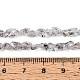 Нити натуральных алмазных бусин херкимер G-T144-B08-01-4
