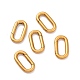 925 anillos de puerta de resorte de plata esterlina STER-D036-15AG-3