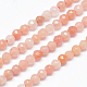 Chapelets de perles en aventurine rose naturel G-J002-12-1