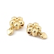 Латунные бусины KK-K371-38G-3
