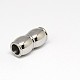 304 Stainless Steel Magnetic Clasps with Glue-in Ends STAS-K006-03C-1