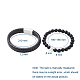 Unisex Stretch Bracelets & Leather Cord Bracelets Sets BJEW-JB04895-7