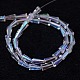 Electroplate Glass Beads Strands EGLA-J046-AB07-2