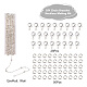 Kit de fabrication de collier de bracelet de chaîne de bricolage DIY-YW0005-92S-2