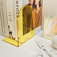 Transparent Non-Skid Acrylic Bookend Display Stands OFST-PW0002-149A-1