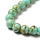 Chapelets de perles en turquoise synthétique TURQ-H038-6mm-XXS10-4