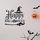 CREATCABIN Happy Halloween Pumpkin Acrylic Mirror Sticker Self-Adhesive Ghost 3D Wall Stickers Decal Removable for Indoor Outdoor Home Wall Window Party Decorations DIY-WH0223-46-6