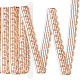 Nbeads 約 8.75 ヤード/8 メートルの編組トリム  1 インチ幅ポリエステル織トリムカーテンレーストリム装飾 gimp トリム diy 工芸品縫製ジュエリーメイキング家の装飾衣装  ペルー DIY-NB0008-30D-1