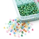 180g perles de rocaille en verre 15 couleurs SEED-FS0001-11-4