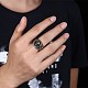 Men's Stainless Steel Finger Rings RJEW-BB29827-9-2