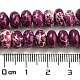 Fili di perline tinti di diaspro imperiale sintetico G-D077-E01-01E-5