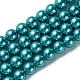 Brins de perles de verre écologiques HY-A008-14mm-RB073-1