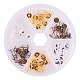Impostazioni degli orecchini a bottone Pandahall Elite KK-PH0015-02-RS-1