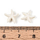 Brins de perles synthétiques teintes en turquoise&nbsp;G-A218-03A-01-4
