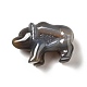 天然ブラジル瑪瑙ディスプレイ装飾  豚  54~58x20~24x35~41mm DJEW-A008-01-3