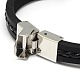 Unisex Casual Style Leather Cord Bracelets BJEW-L373-02P-3