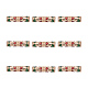 Chinese Style Alloy Enamel Beads X-ENAM-L015-02A-KCG-1