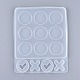 Moldes de silicona para juegos de mesa tic tac toe X-DIY-I036-11-1