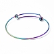 Placage ionique (ip) réglable 304 fabrication de bracelets en acier inoxydable MAK-F286-01MC-3