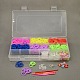 DIY Rubber Loom Bands Refills with Accessories DIY-X0006-B-2