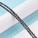 Electroplate Non-magnetic Synthetic Hematite Beads Strands G-L487-B-15-4