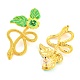 Saint Patrick's Day Theme Zinc Alloy Dangle Stud Earrings EJEW-Z030-02A-2