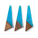 Подвески из смолы и дерева WOOD-F015-15C-1