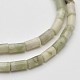 Column Natural Peace Jade Beads Strands G-N0153-65-1