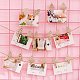 100Pcs Christmas Tree Unfinished Wooden Ornaments WOCR-CJ0001-01-7