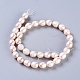 Natural Cultured Freshwater Pearl Beads Strands PEAR-L029-01-3