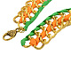Fashionable CCB Plastic Necklaces NJEW-PJN882-3