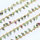 Natural Ruby in Zoisite Handmade Beaded Chains CHC-P003-11Q-1