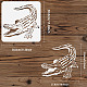 Fingerinspire Krokodil-Schablone DIY-WH0391-0232-2