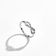 925 стерлингового серебра кольца перста RJEW-BB67007-8-2