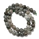 Chapelets de perles en quartz lodolite naturel G-R494-A15-03-2
