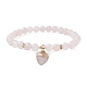 Runde Perlen-Stretch-Armbänder aus natürlichem Edelstein BJEW-JB09727-3